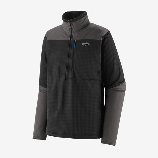 Patagonia Men's Long Sleeved R1 Fitz Roy 1/4 Zip