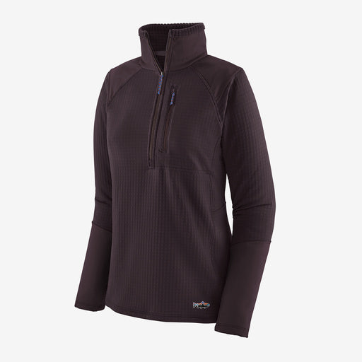 Patagonia Women's Long Sleeved R1 Fitz Roy Trout 1/4 Zip