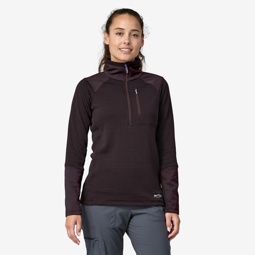 Patagonia Women's Long Sleeved R1 Fitz Roy Trout 1/4 Zip