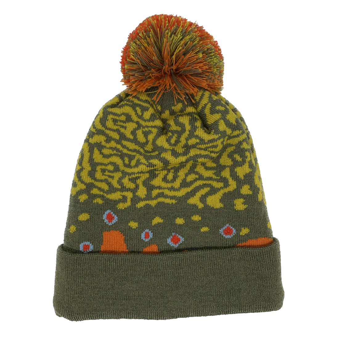 RepYourWater Brook Trout Skin Knit Hat