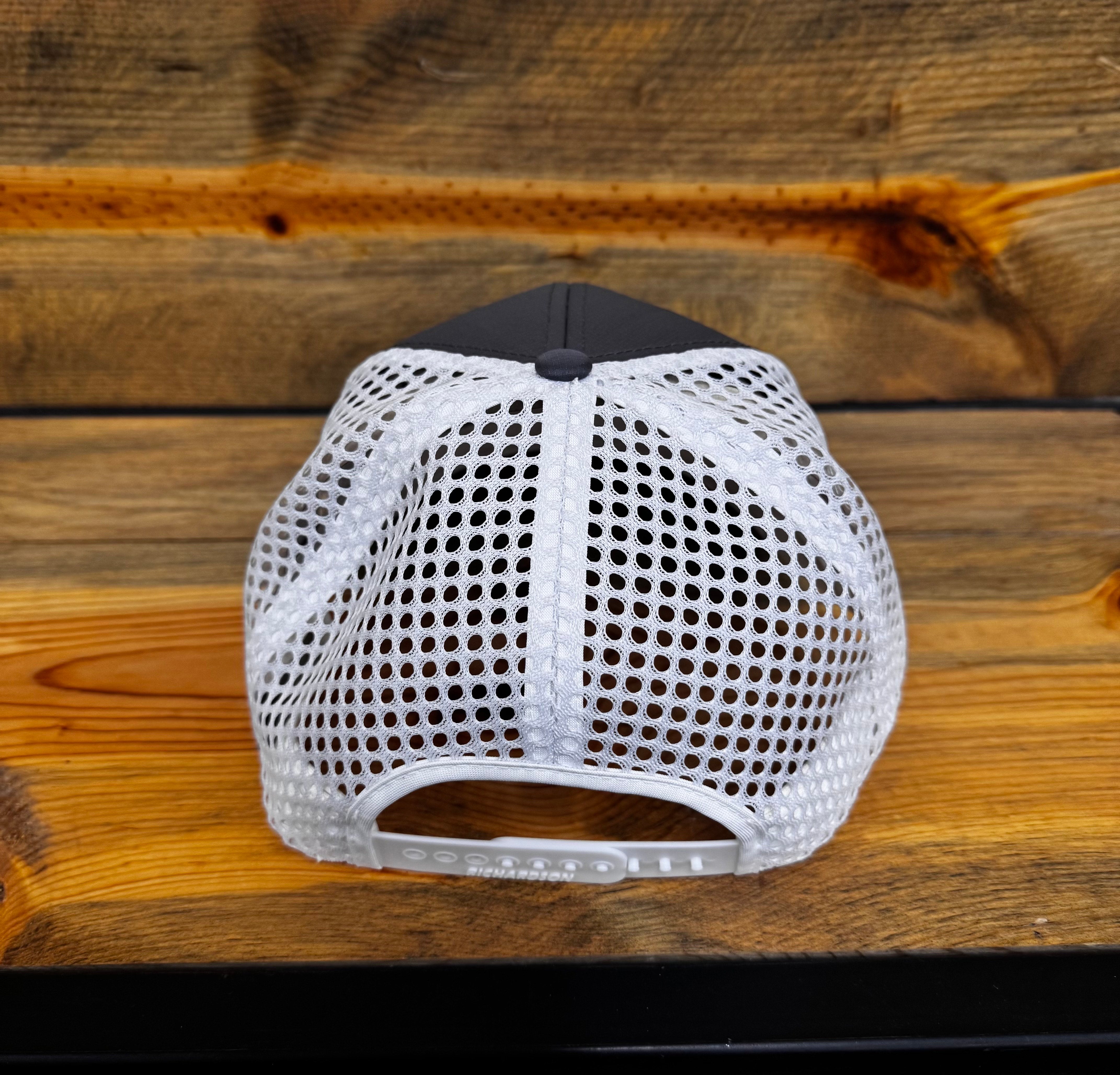 FRA Richardson 835 Trucker Hat - Split Charcoal/White