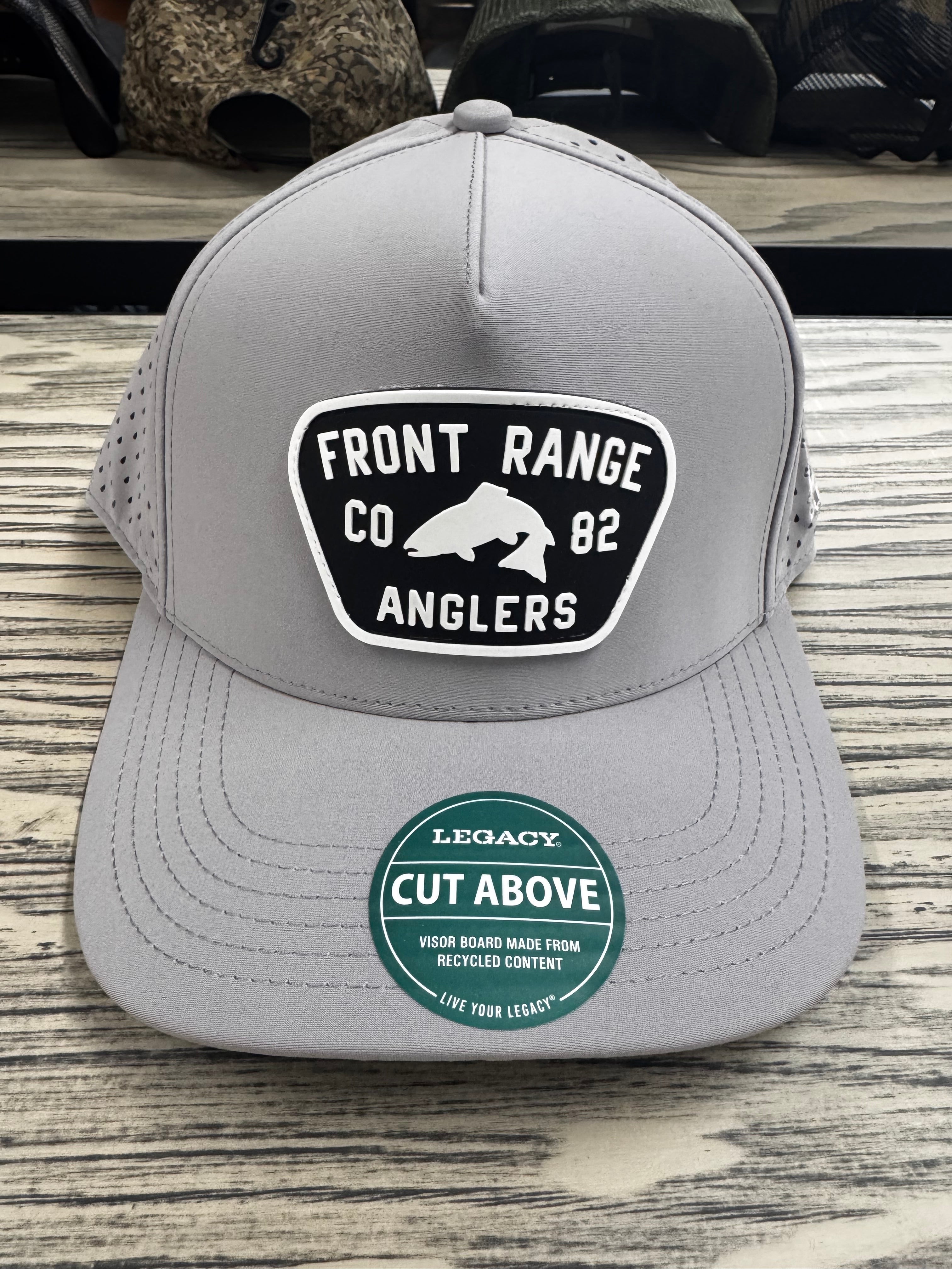 FRA Logo Cut Snapback Hat - Light Grey