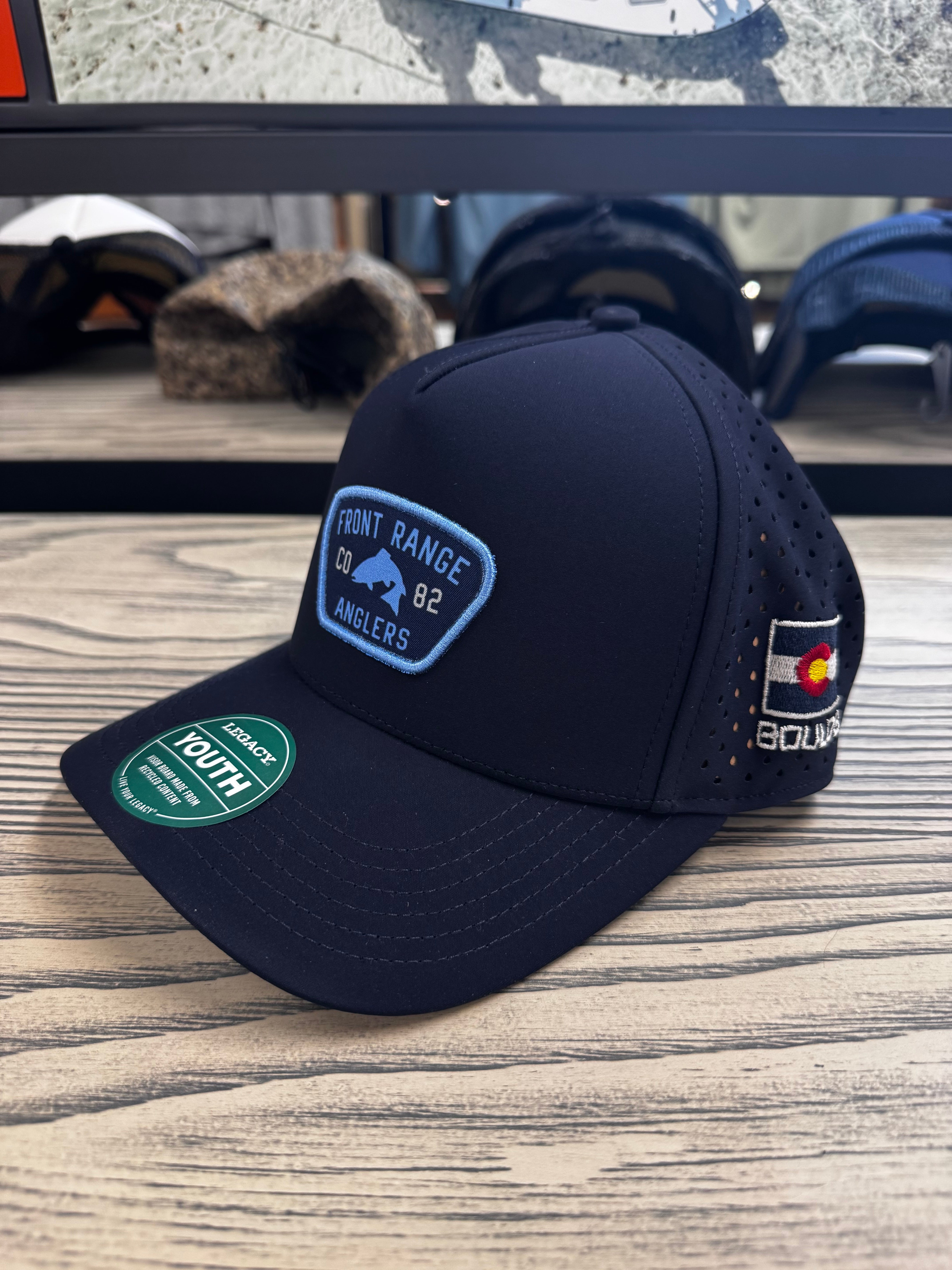 FRA Youth Badge Snapback Hat - Navy