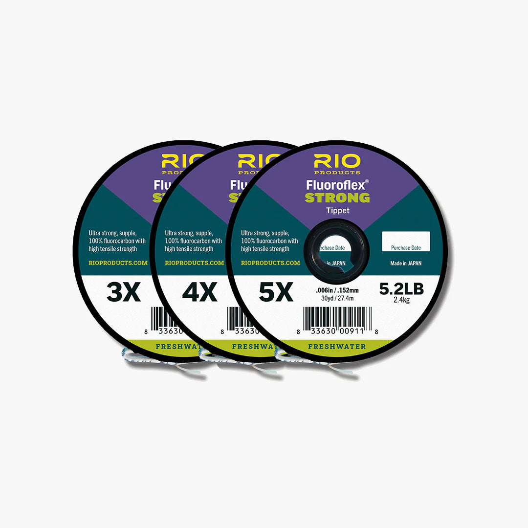 Rio Fluoroflex Strong Tippet - Guide Spool