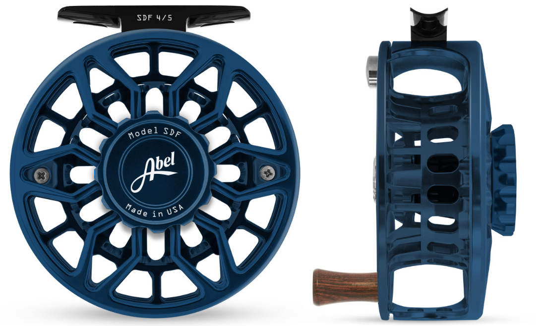 best abel fly reel Abel SDF 4/5 Ported Deep Blue