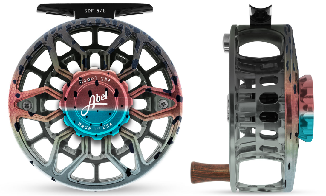 Abel SDF 5/6 Ported Native Rainbow with Classic Rainbow Drag Knob