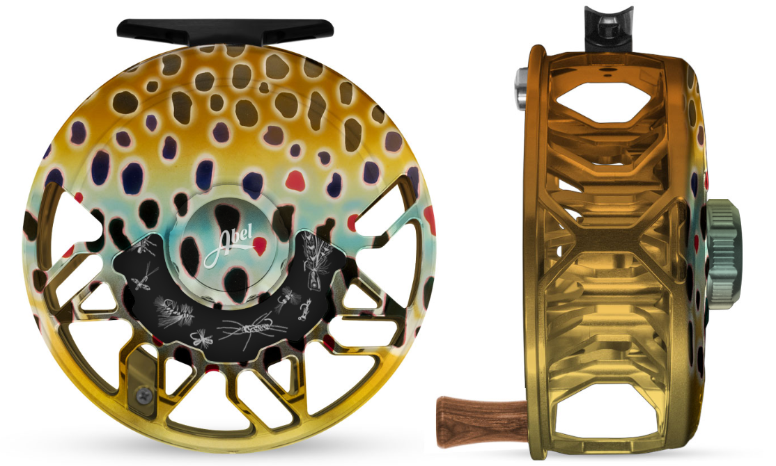 Abel Rove 4/6 Native Brown with Matching Drag Knob and Freshwater Drag Plate