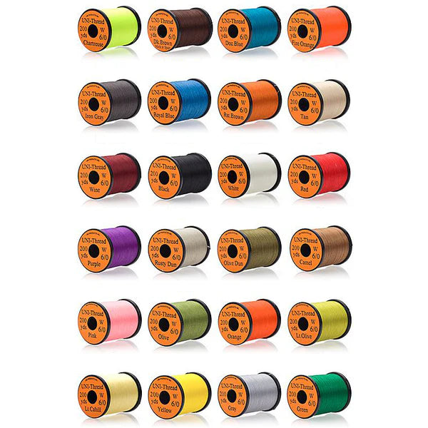 Uni-Thread 8/0 Chartreuse Fly Tying Thread | Front Range Anglers