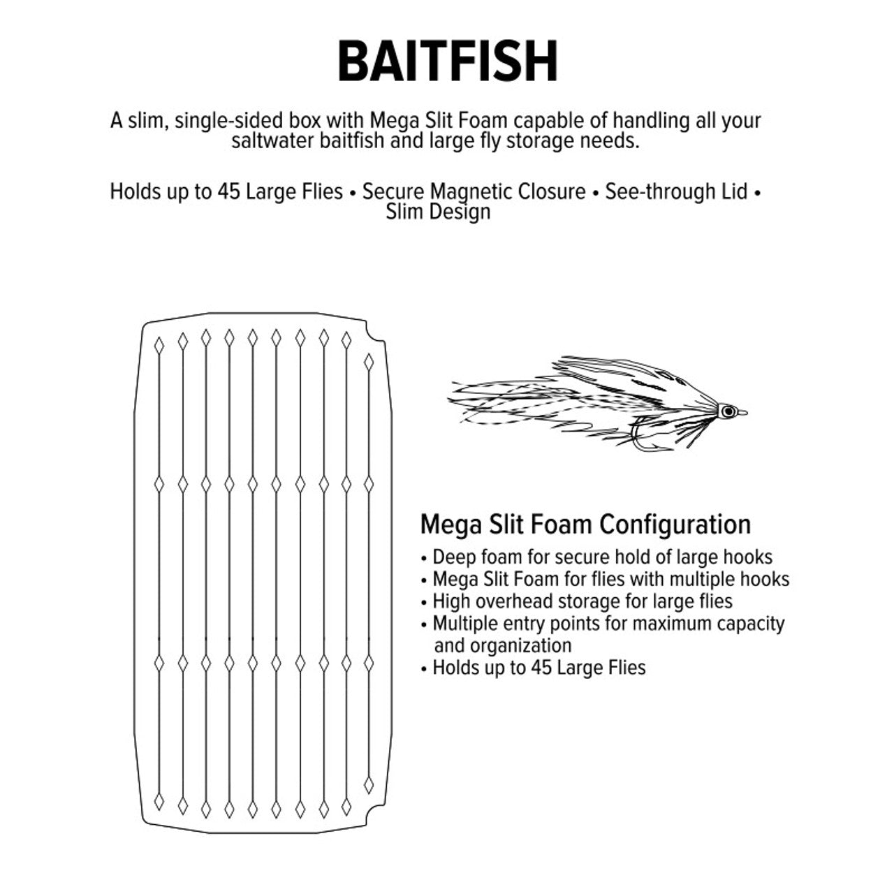Umpqua Baitfish Fly Box