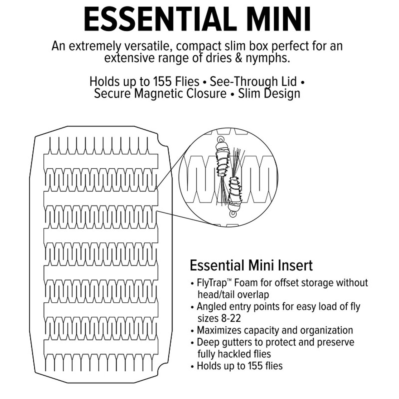 Umpqua Essential Mini Fly Box