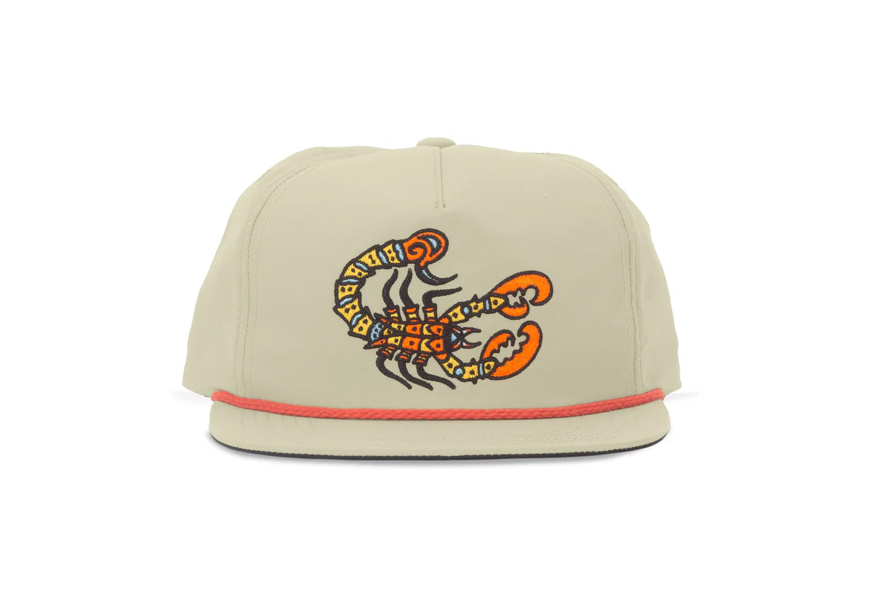 Bajio Scorpion Flat Brim Performance Hat