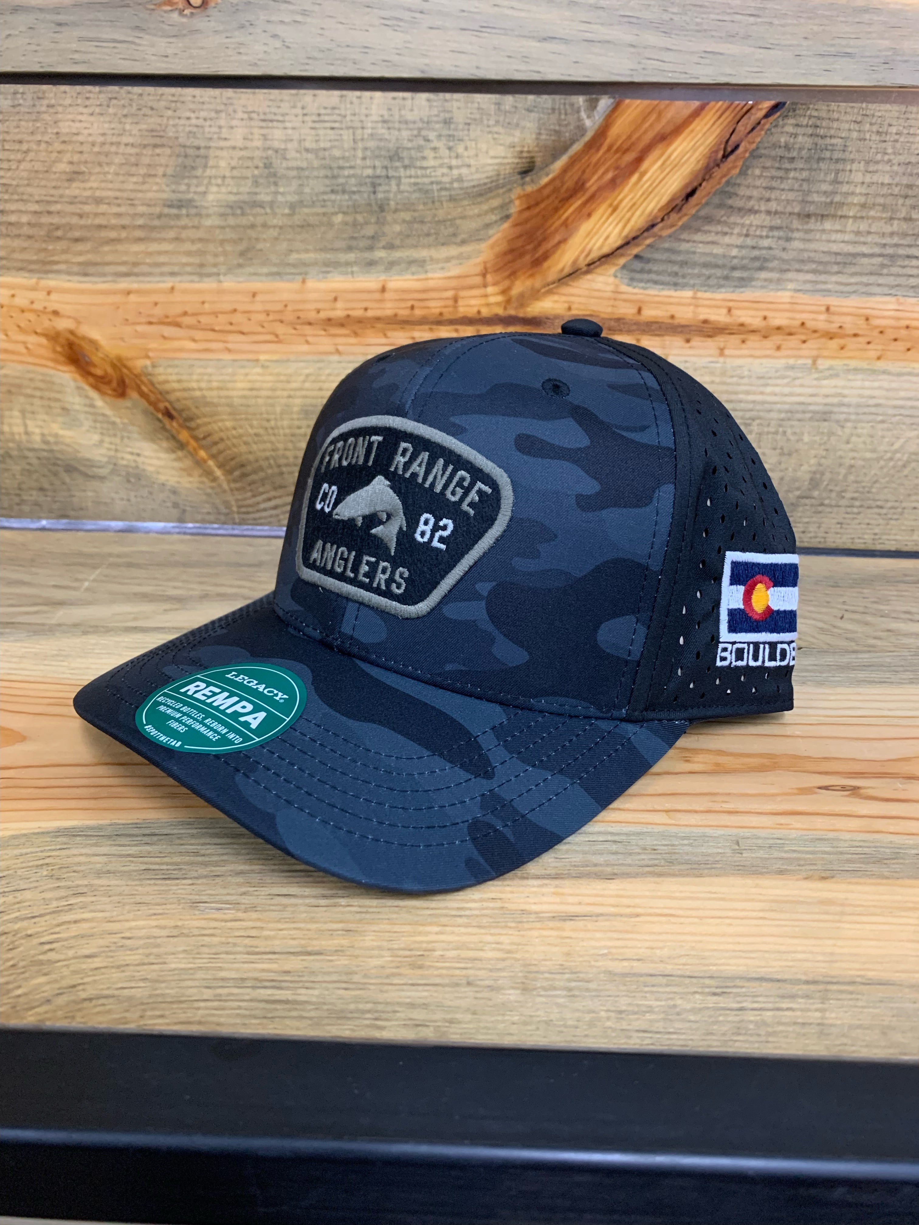 FRA Rempa Black Camo Hat