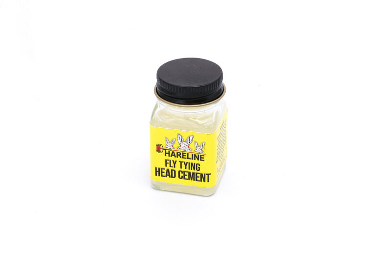 Hareline Fly Tying Head Cement 1oz