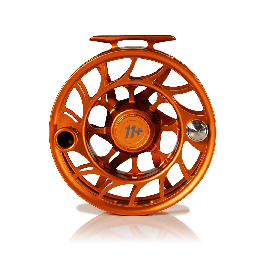 Hatch 2025 Custom Iconic Fly Reel - Campfire Orange