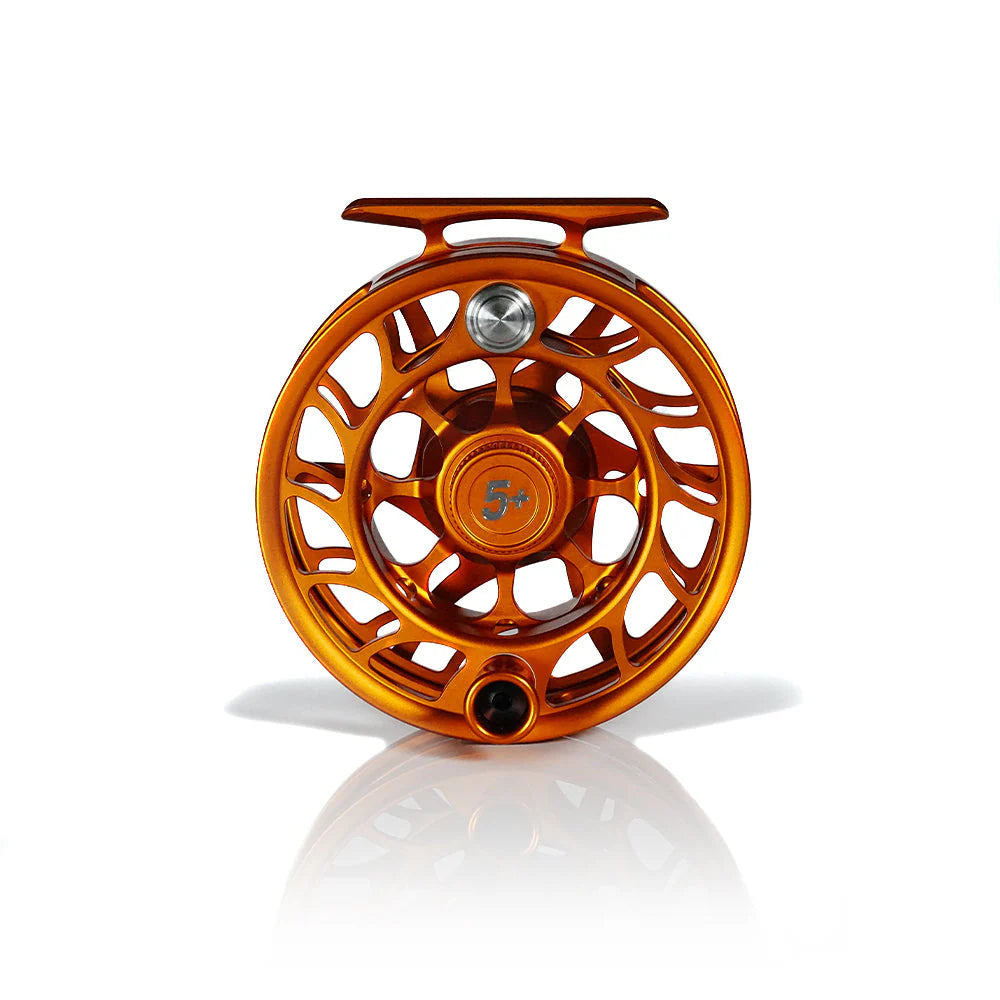 Hatch 2025 Custom Iconic Fly Reel - Campfire Orange