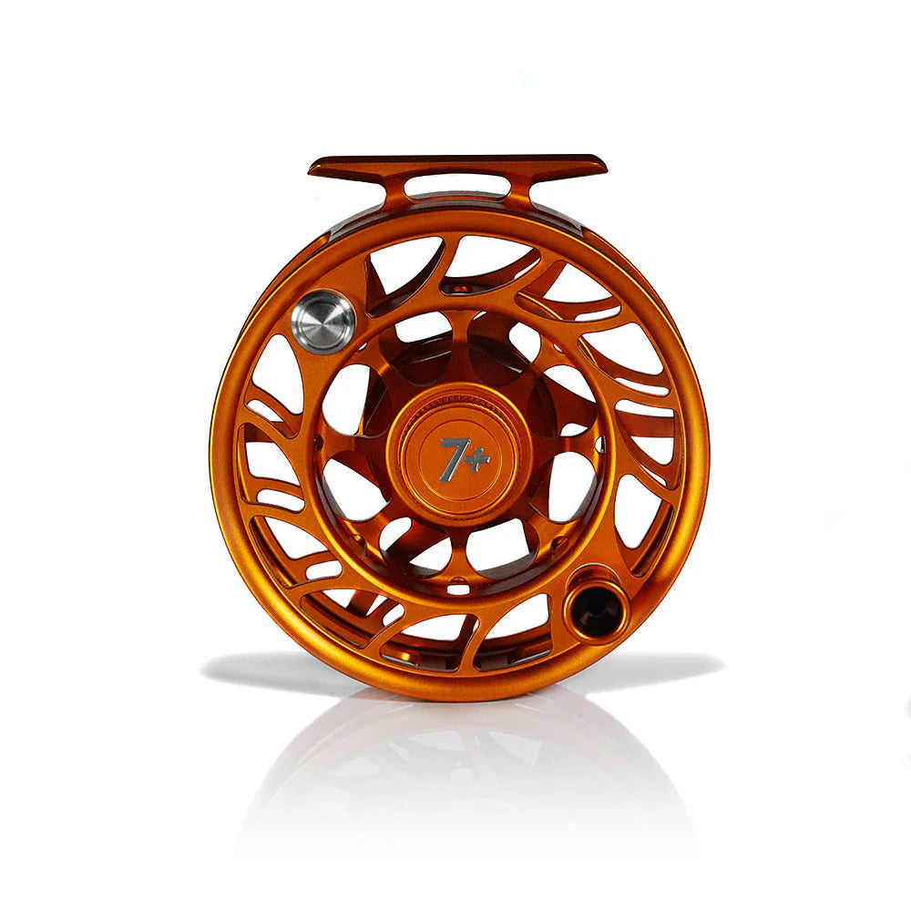 Hatch 2025 Custom Iconic Fly Reel - Campfire Orange