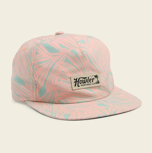 Howler Bros Full Frondal Snapback Hat - Dreamsicle