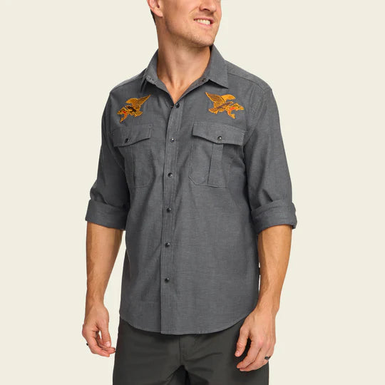 Howler Bros Gaucho Snapshirt - Osprey Prey