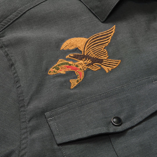 Howler Bros Gaucho Snapshirt - Osprey Prey