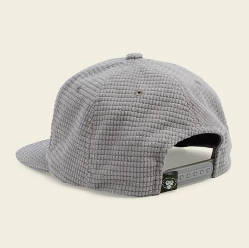 Howler Bros Trout Bolt Snapback Hat - Grey Grid Corduroy