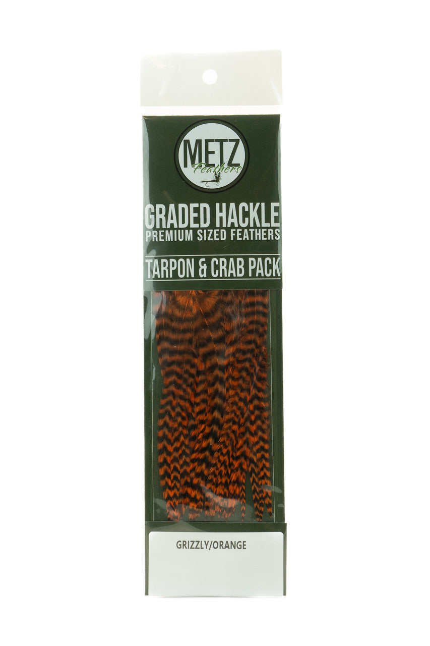 Umpqua Metz Hackle Tarpon/Crab Pack