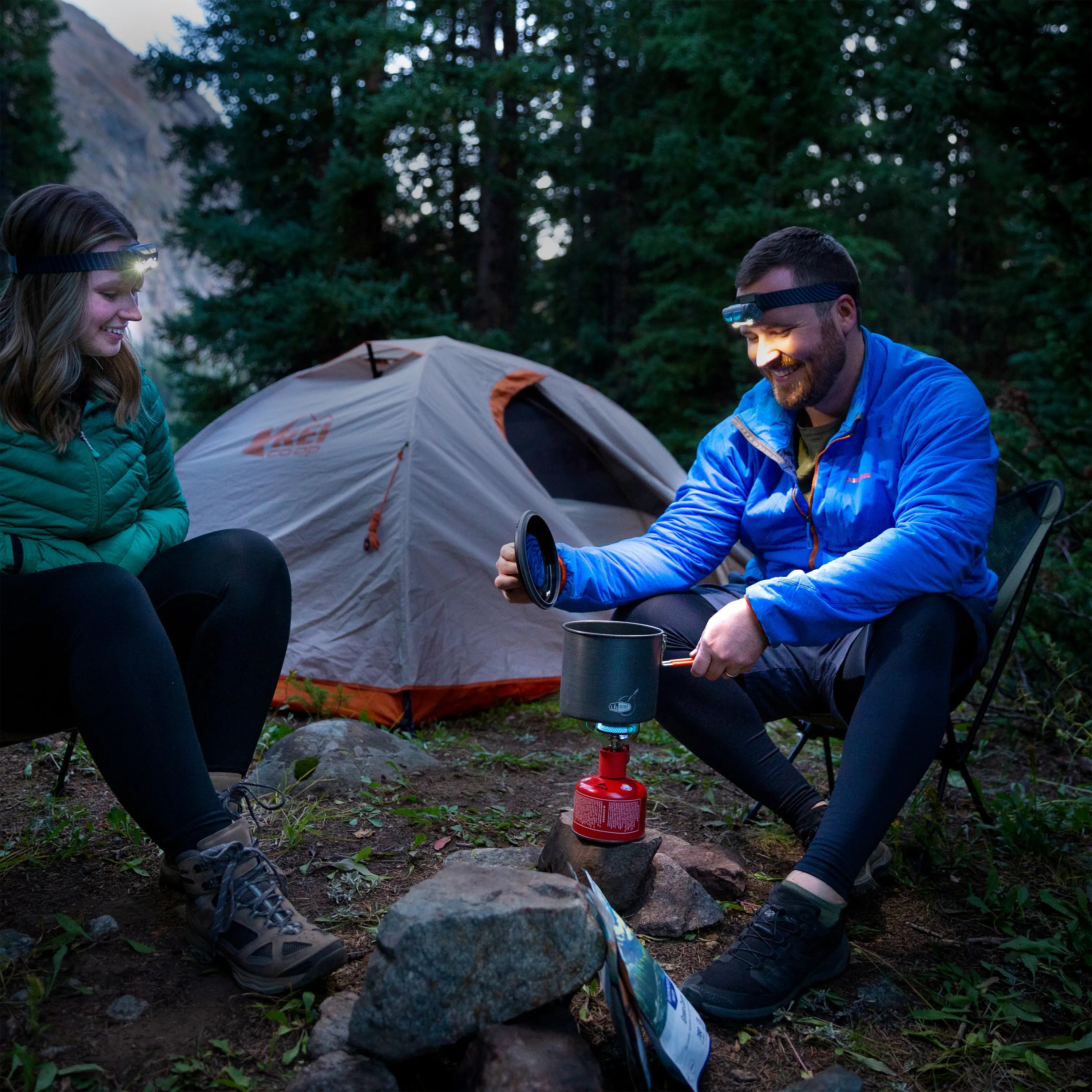 Nite Ize Radiant® RH2™ PowerSwitch™ Rechargeable Headlamp