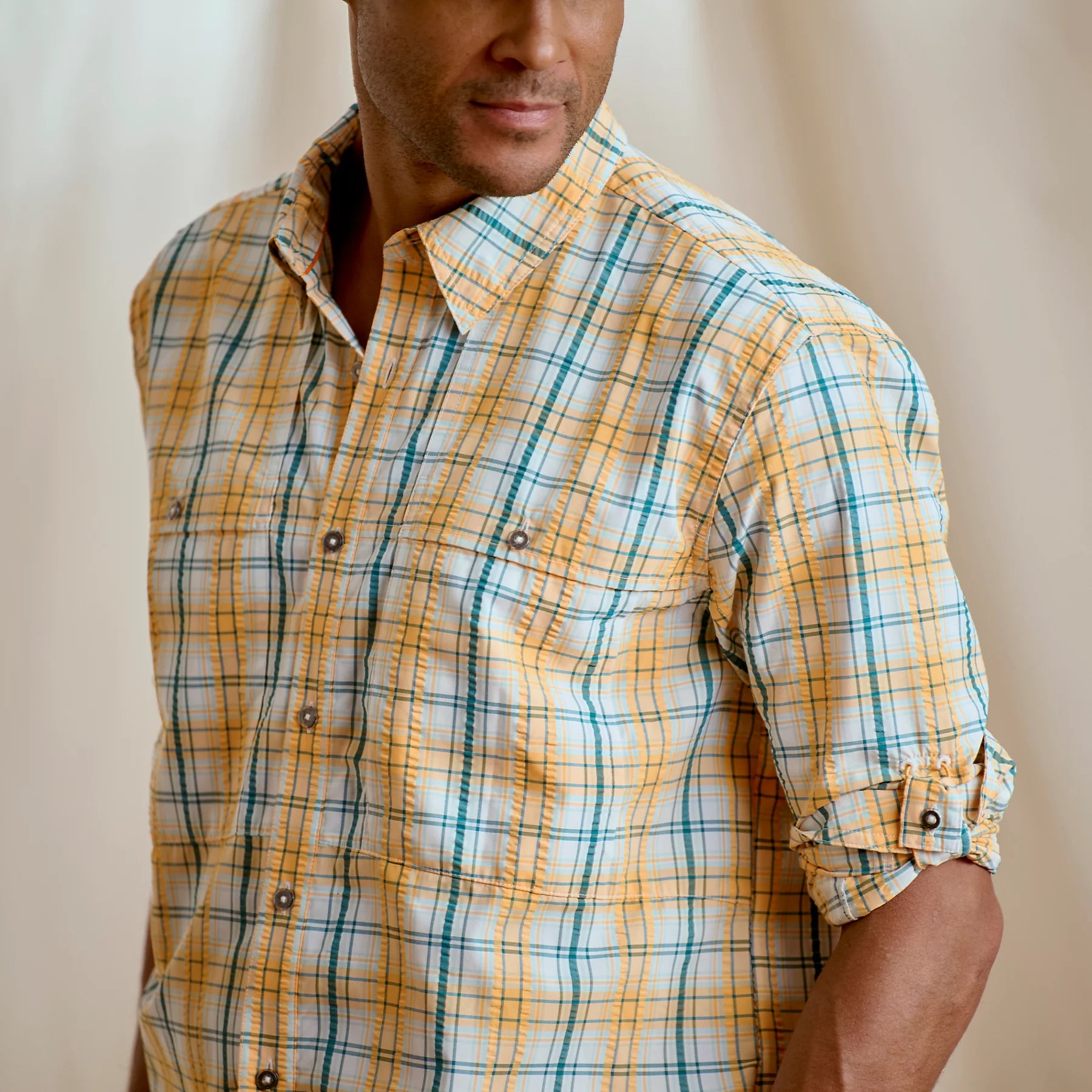 Orvis Open Air Caster Plaid Long-Sleeve Shirt