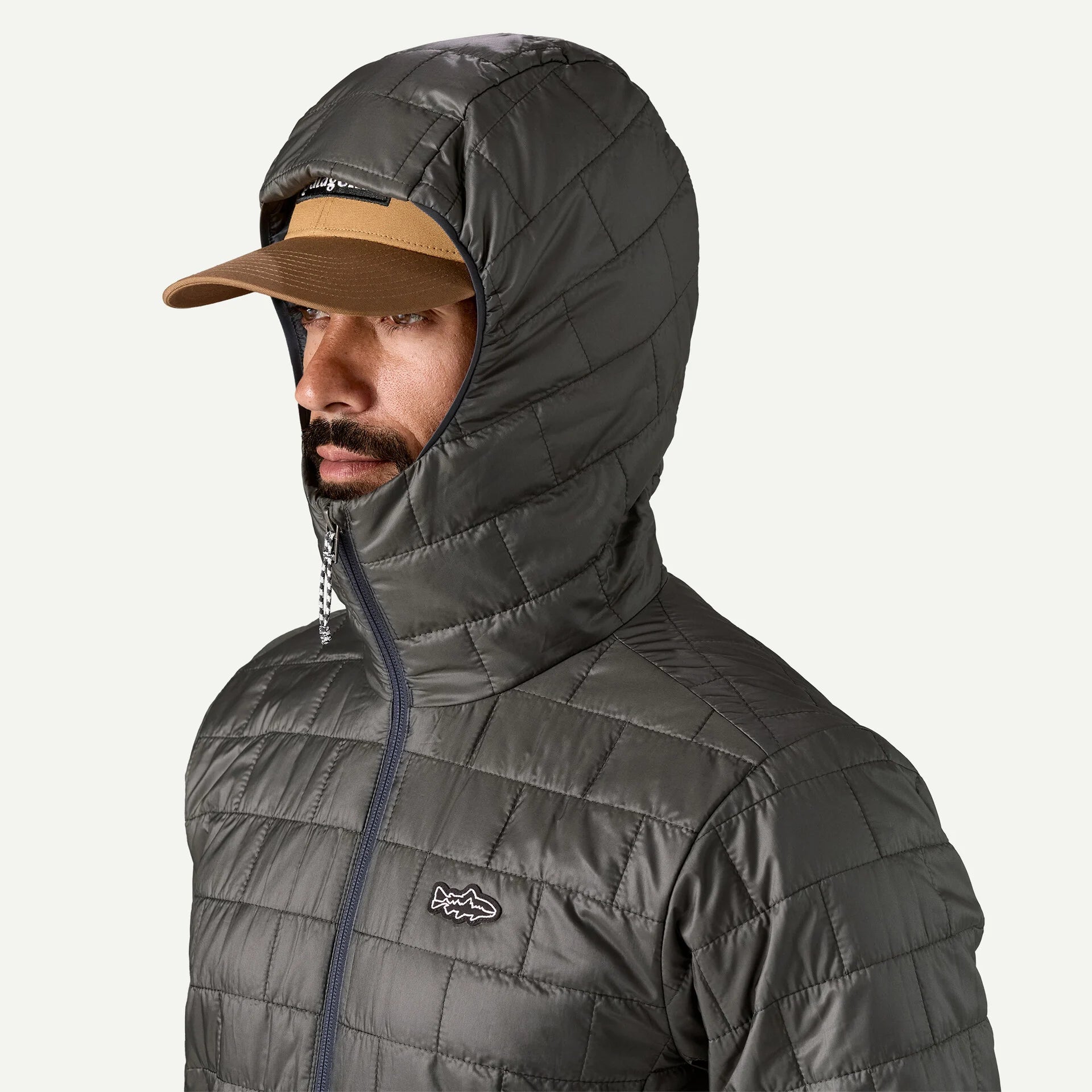 Patagonia Men's Nano Puff® Fitz Roy Trout Hoody