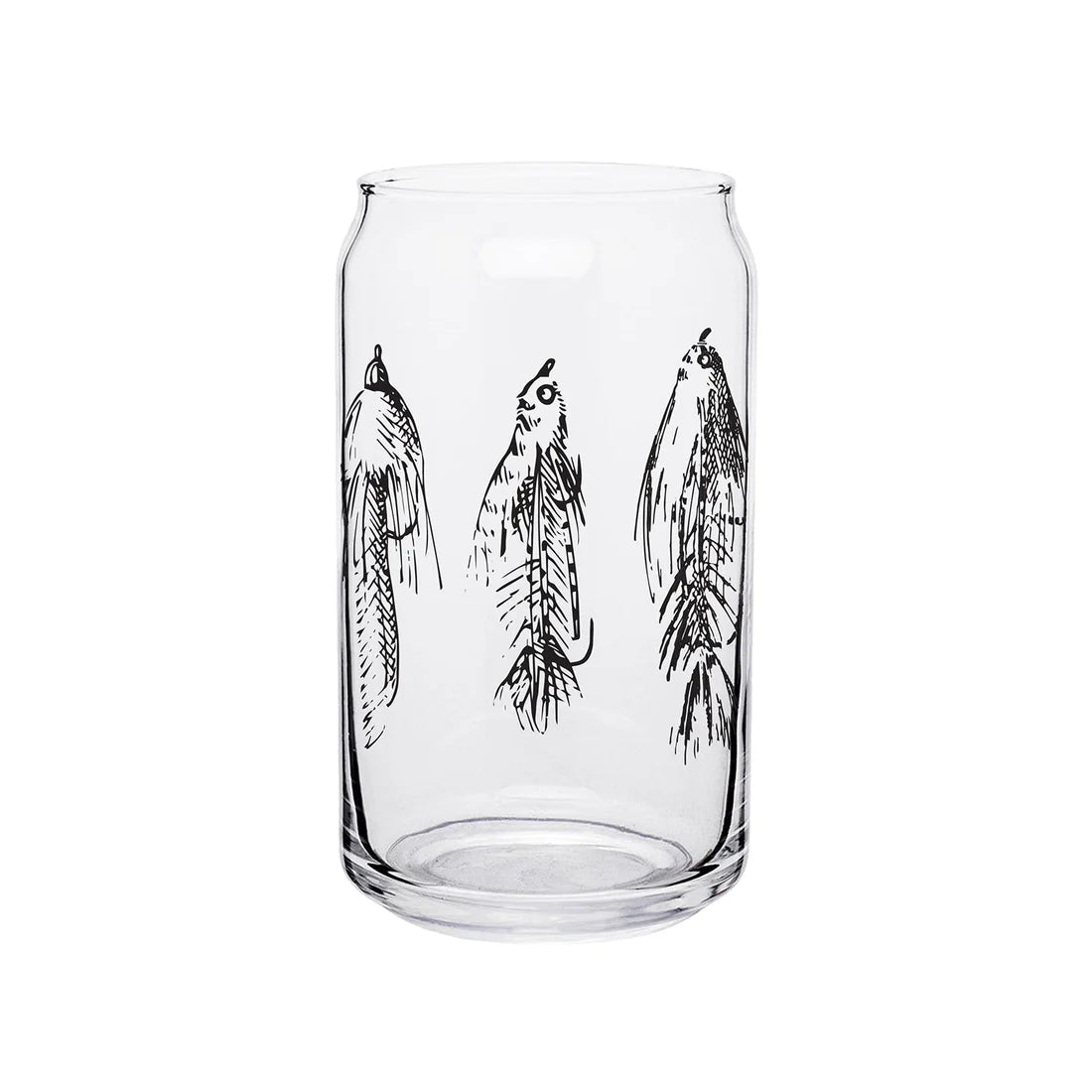 RepYourWater Streamers Beer Can Glass