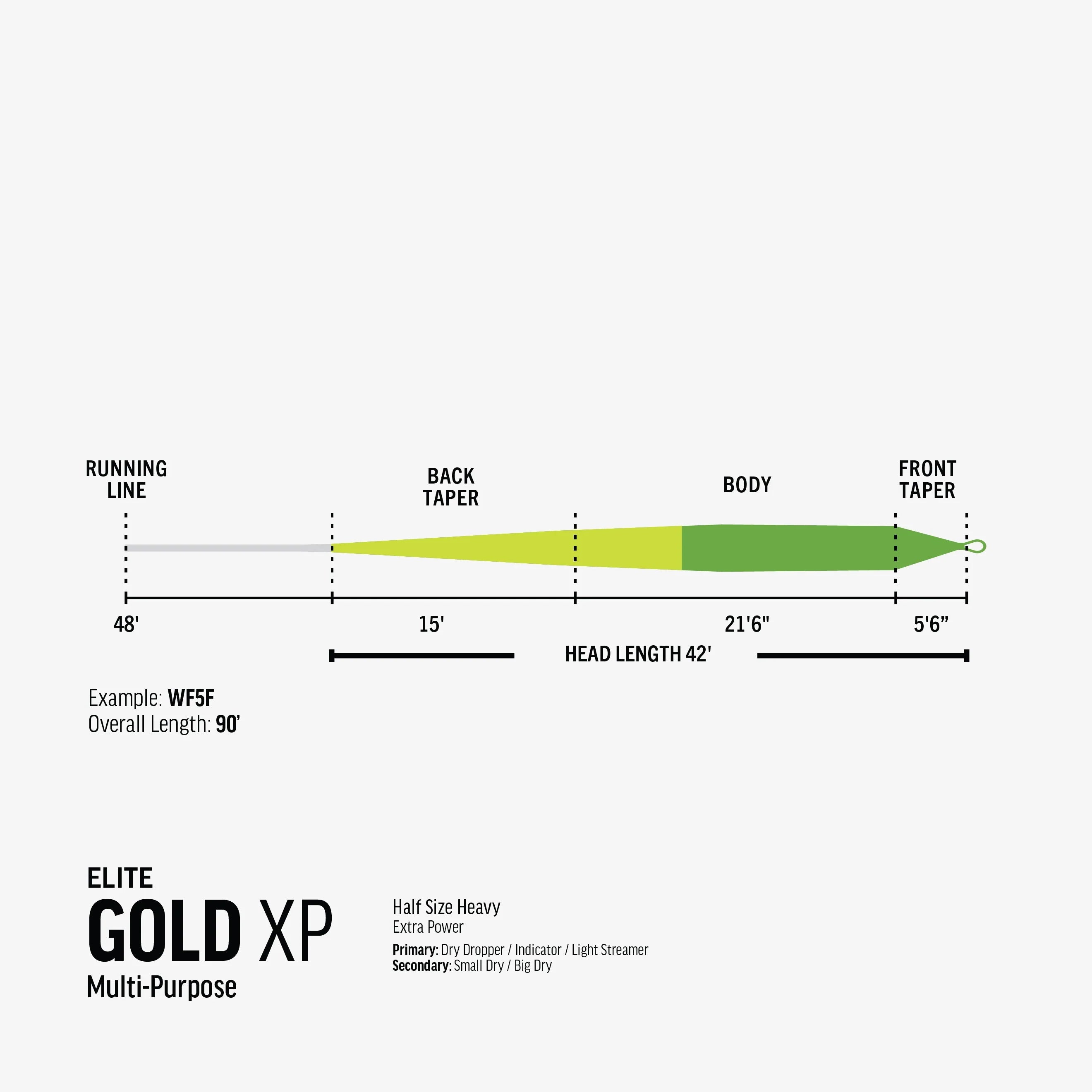 Rio Elite Gold XP Fly Line
