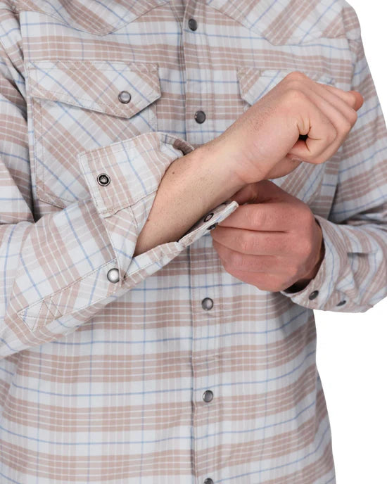 Simms Men's Brackett Flannel Shirt