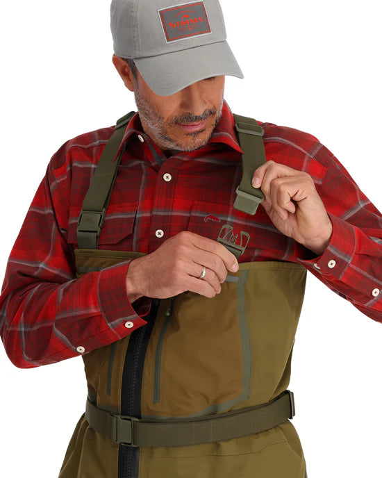 Simms M's Freestone Z Bootfoot Waders - Rubber Sole