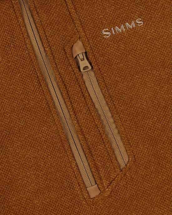 Simms M's Rivershed - Half Zip Fleece