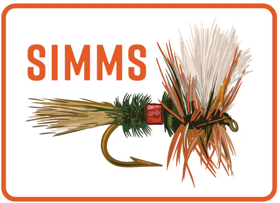 Simms Royal Wulff Sticker