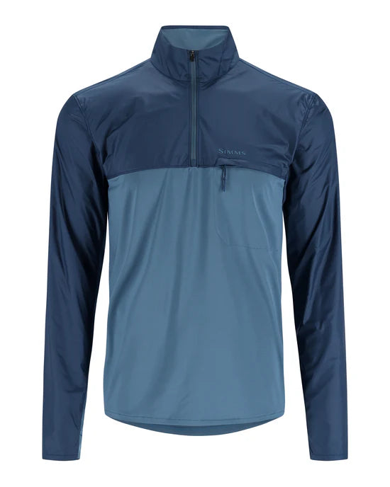 Simms M's SolarFlex Wind Half Zip Shirt