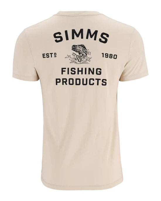 Simms M's Stacked Bass T-Shirt