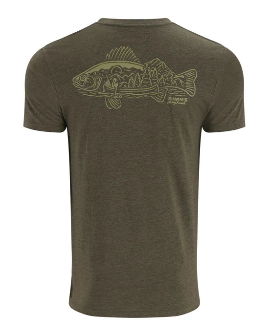 Simms M's Walleye Scene T-Shirt