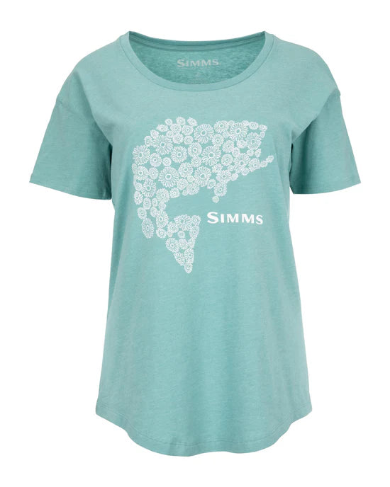 Simms W's Floral Bass T-Shirt