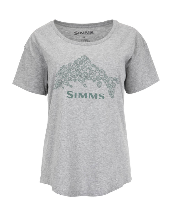 Simms W's Floral Trout T-Shirt