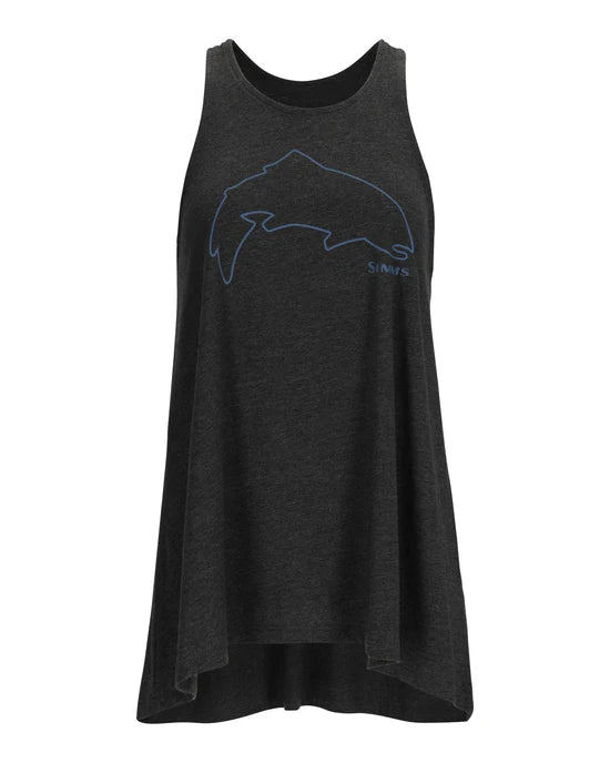 Simms W's Trout Outline Tank Top