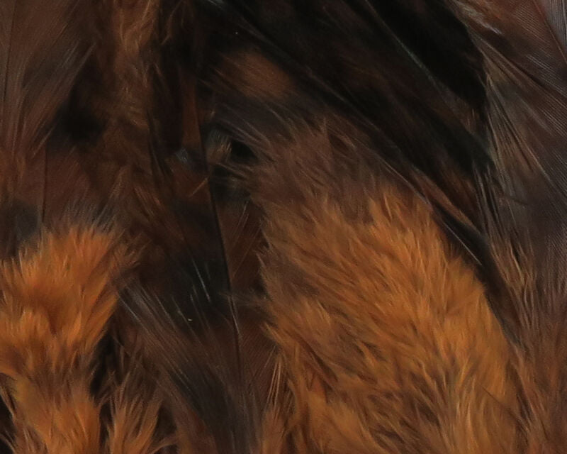 Hareline Strung Grizzly Variant Saddle Hackle