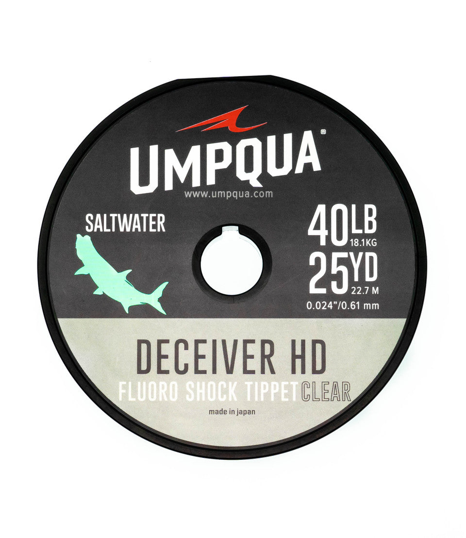 Umpqua HD Saltwater Fluorocarbon Shock Tippet 80lb