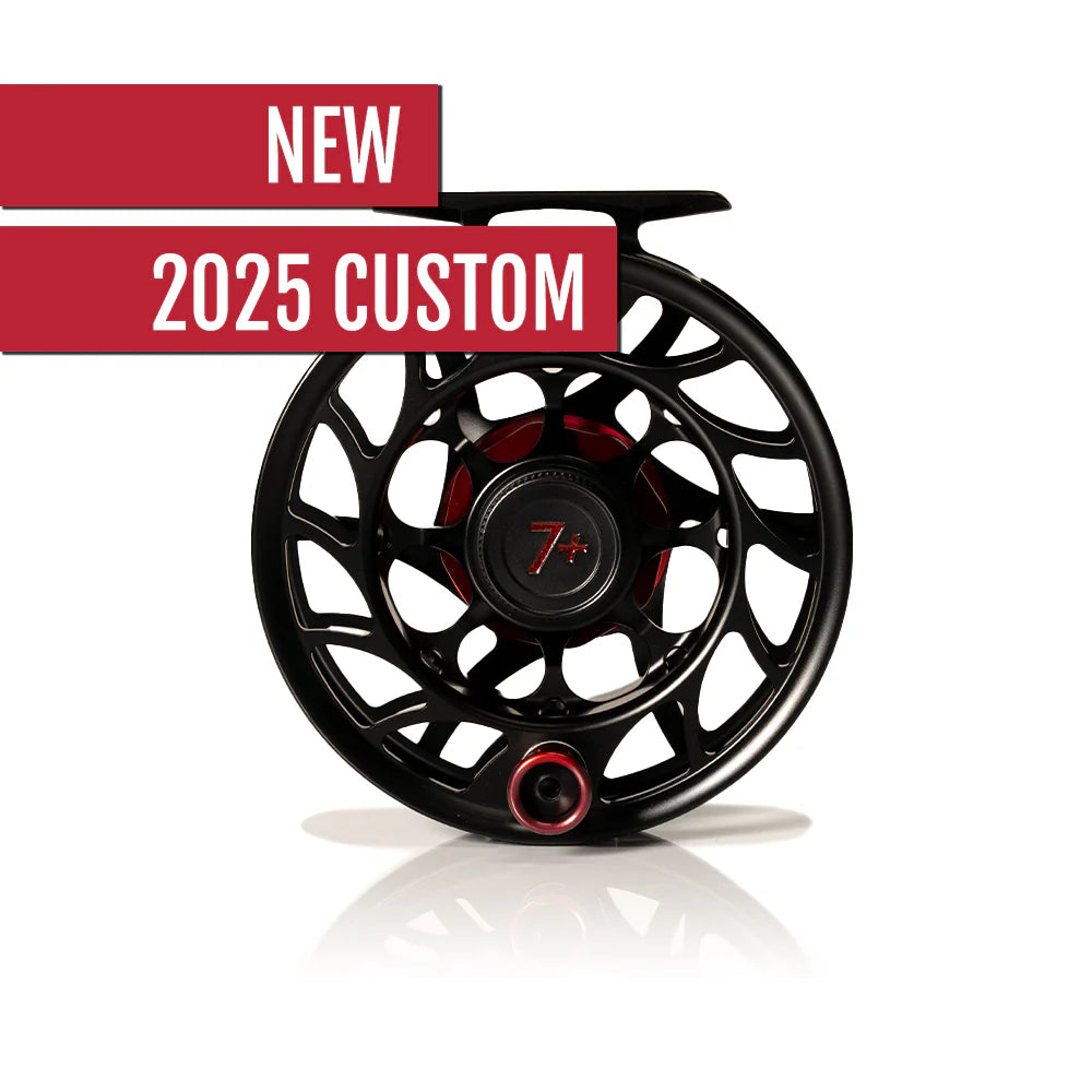 Hatch 2025 Custom Iconic Fly Reel - Black Widow