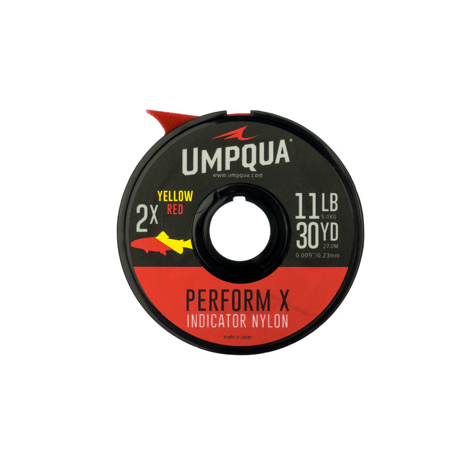Umpqua Perform X Indicator Tippet Red/Yellow