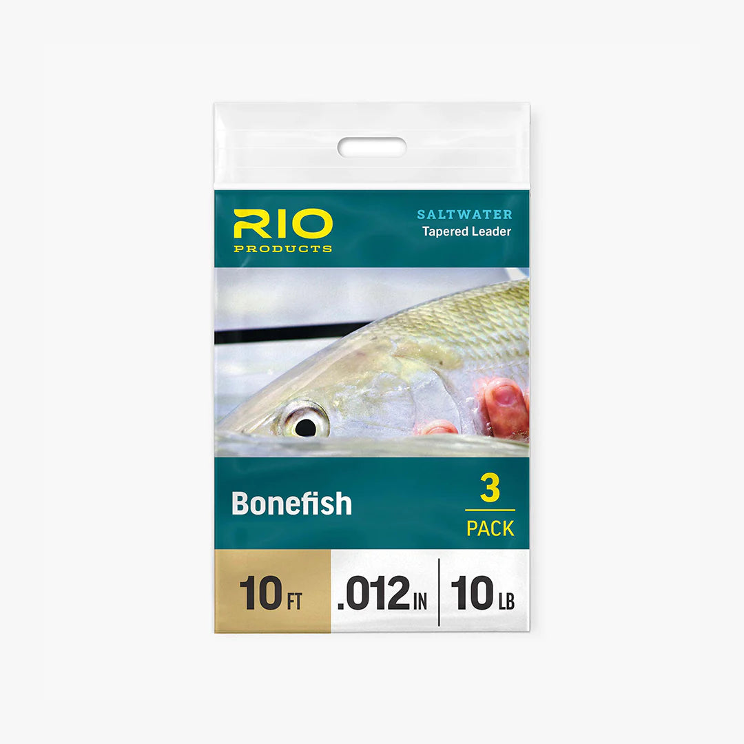 RIO Bonefish Leaders 3 Pack