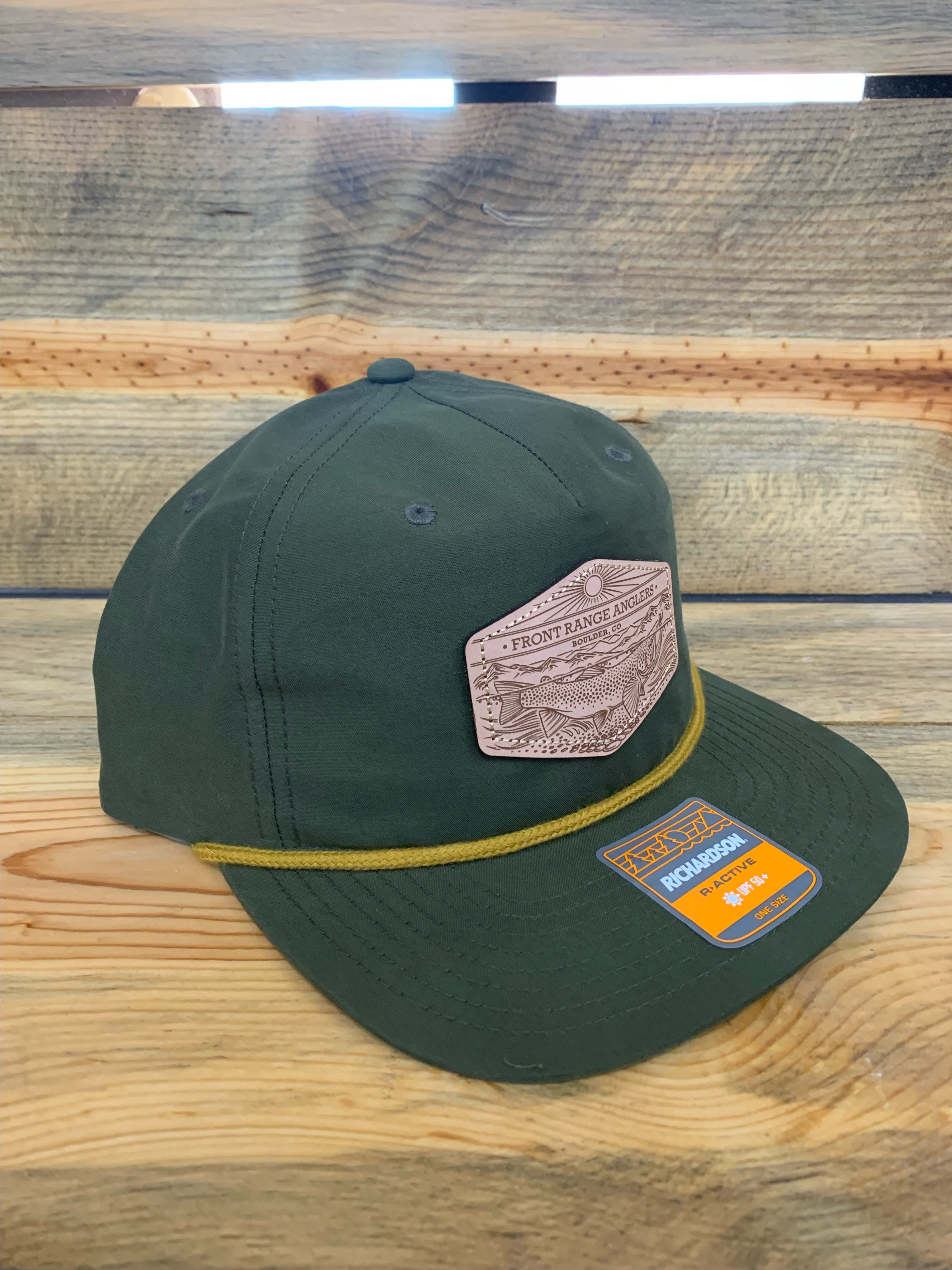 Richardson FRA Logo Rope Hat - Olive