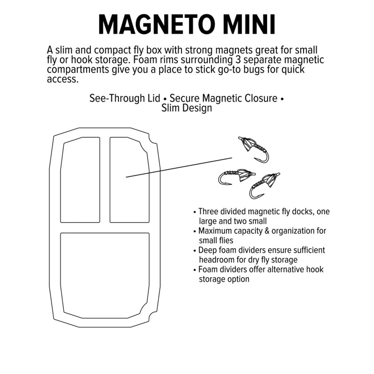 Umpqua Magneto Mini Fly Box