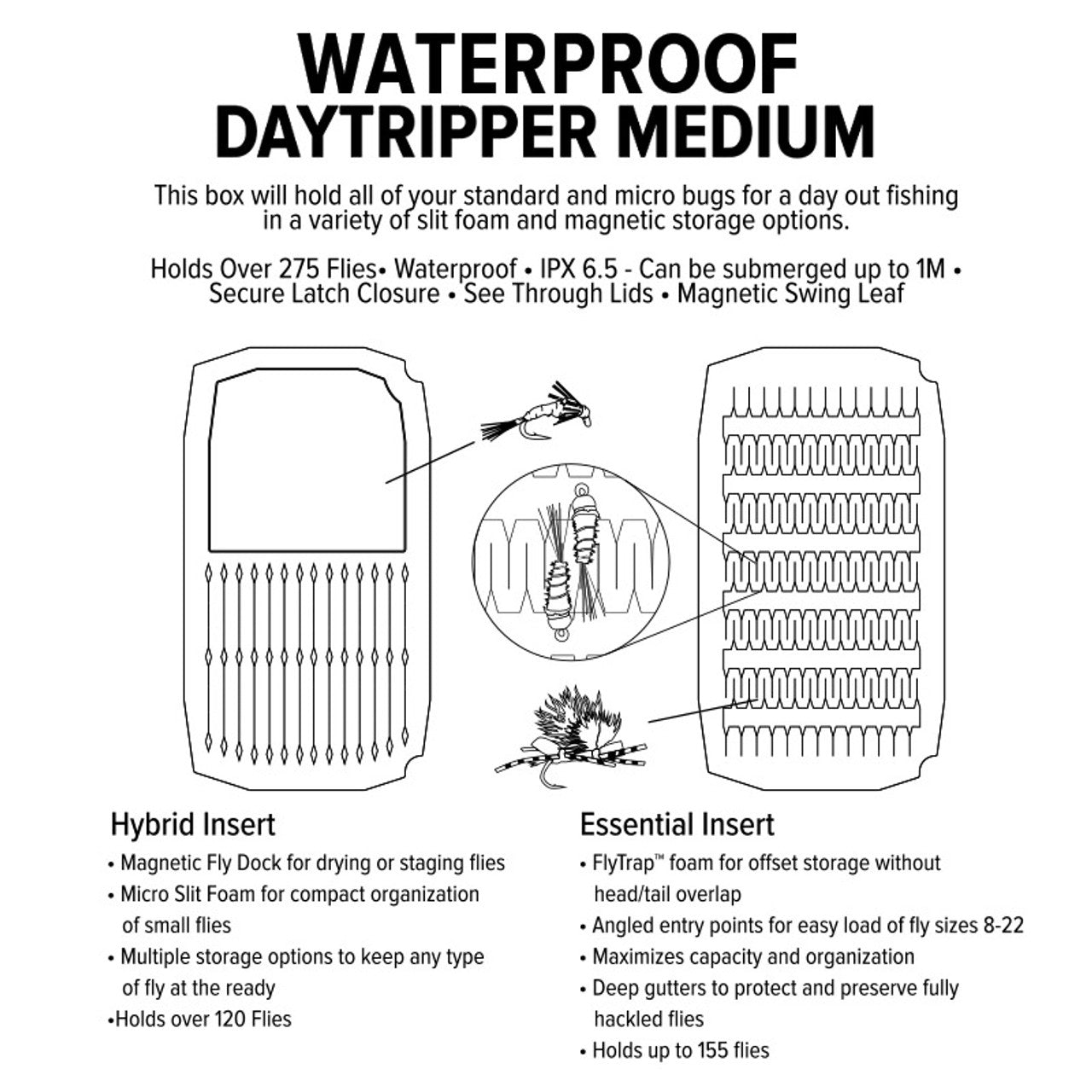 Umpqua Daytripper Waterproof Medium Fly Box