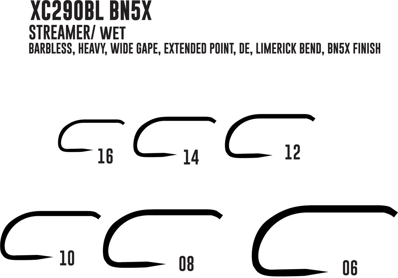 Umpqua XC 290BL-BN Hook