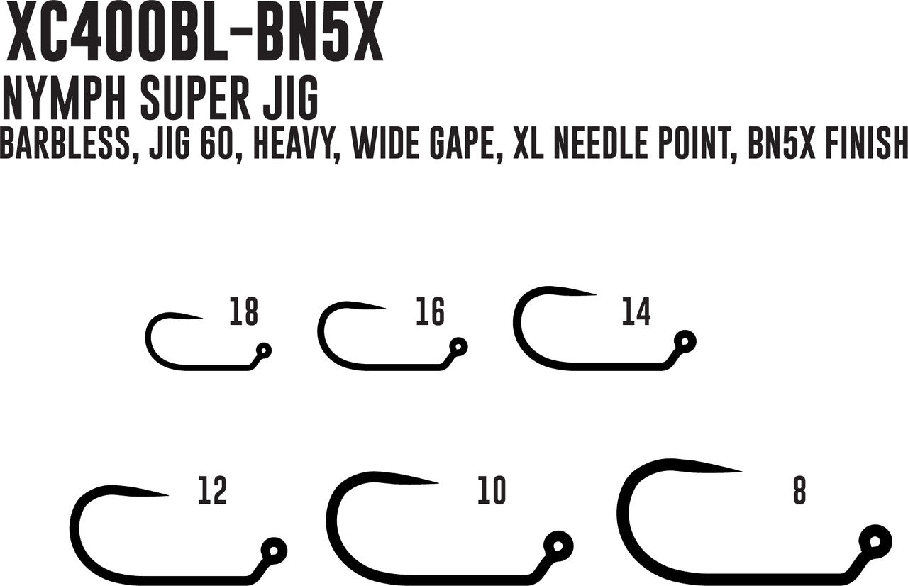 Umpqua XC 400BL-BN Hook